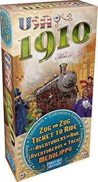 Alle Details zum Brettspiel Zug um Zug: USA 1910 (Erweiterung) und ähnliche Spiele