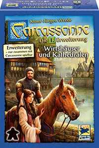Alle Details zum Brettspiel Carcassonne: Wirtshäuser und Kathedralen (1. Erweiterung) und ähnliche Spiele