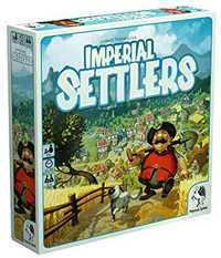 Das gut sehr gut bewertete Brettspiel Imperial Settlers günstig kaufen
