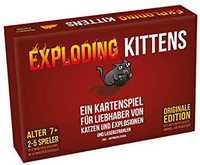 Das gut sehr gut bewertete Brettspiel Exploding Kittens: Party Pack günstig kaufen
