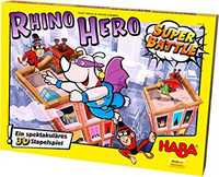 Alle Details zum Brettspiel Rhino Hero: Super Battle und ähnliche Spiele