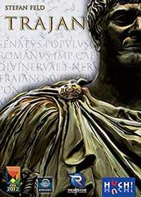 Das gut sehr gut bewertete Brettspiel Trajan günstig kaufen