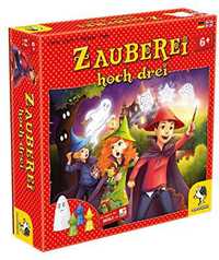 Alle Details zum Brettspiel Zauberei hoch drei und ähnliche Spiele