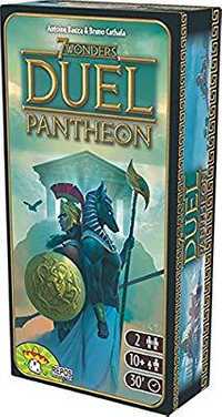 Alle Details zum Brettspiel 7 Wonders Duel: Pantheon (Erweiterung) und ähnliche Spiele