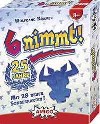 Alle Details zum Brettspiel 6 nimmt! 25 Jahre und ähnliche Spiele