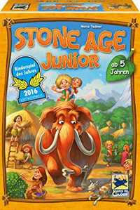 Das gut sehr gut bewertete Brettspiel Stone Age Junior günstig kaufen