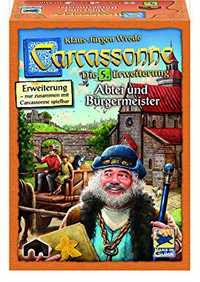 Alle Details zum Brettspiel Carcassonne: Abtei und Bürgermeister (5. Erweiterung) und ähnliche Spiele