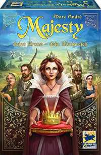 Alle Details zum Brettspiel Majesty: deine Krone, dein Königreich und ähnliche Spiele