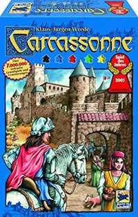 Alle Details zum Brettspiel Carcassonne und ähnliche Spiele