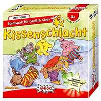 Alle Details zum Brettspiel Kissenschlacht und ähnliche Spiele