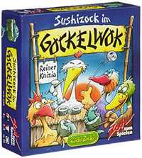 Das gut sehr gut bewertete Brettspiel Sushizock im Gockelwok günstig kaufen