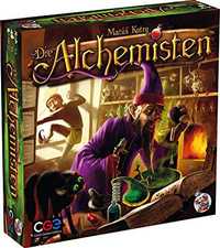 Das gut sehr gut bewertete Brettspiel Die Alchemisten günstig kaufen