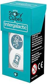 Das gut sehr gut bewertete Brettspiel Rory's Story Cubes: Intergalaktisch günstig kaufen
