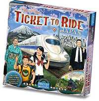 Das gut sehr gut bewertete Brettspiel Zug um Zug: Japan & Italien (7. Erweiterung) günstig kaufen