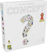 Das gut sehr gut bewertete Brettspiel Concept günstig kaufen