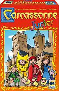 Das gut sehr gut bewertete Brettspiel Carcassonne Junior günstig kaufen
