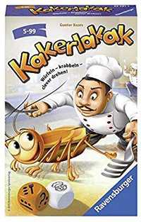 Das gut sehr gut bewertete Brettspiel Kakerlakak - Das Würfelspiel günstig kaufen