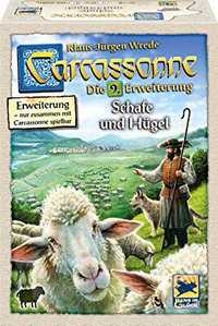 Alle Details zum Brettspiel Carcassonne: Schafe und Hügel (9. Erweiterung) und ähnliche Spiele