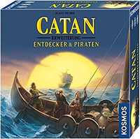 Alle Details zum Brettspiel Die Siedler von Catan: Entdecker & Piraten (5. Erweiterung) und ähnliche Spiele