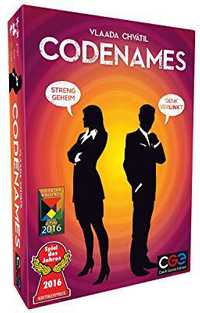 Alle Details zum Brettspiel Codenames und ähnliche Spiele