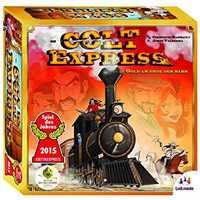 Alle Details zum Brettspiel Colt Express und ähnliche Spiele