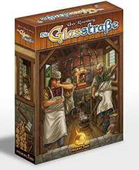 Das gut sehr gut bewertete Brettspiel Die Glasstraße günstig kaufen