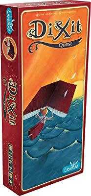 Das gut sehr gut bewertete Brettspiel Dixit: Quest (2. Erweiterung) günstig kaufen