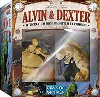 Das gut sehr gut bewertete Brettspiel Zug um Zug: Alvin & Dexter (Erweiterung) günstig kaufen
