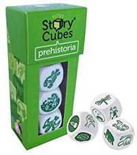 Das gut sehr gut bewertete Brettspiel Rory's Story Cubes: Prehistoria günstig kaufen